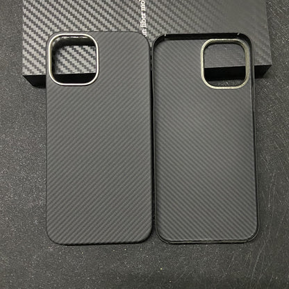 Oatsbasf Luxury Pure Carbon Fiber Case for Apple iPhone 13 series