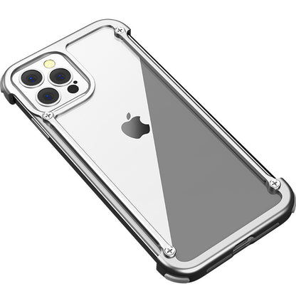 Oatsbasf Air Cushion Shockproof Aluminum Metal Bumper Case Cover