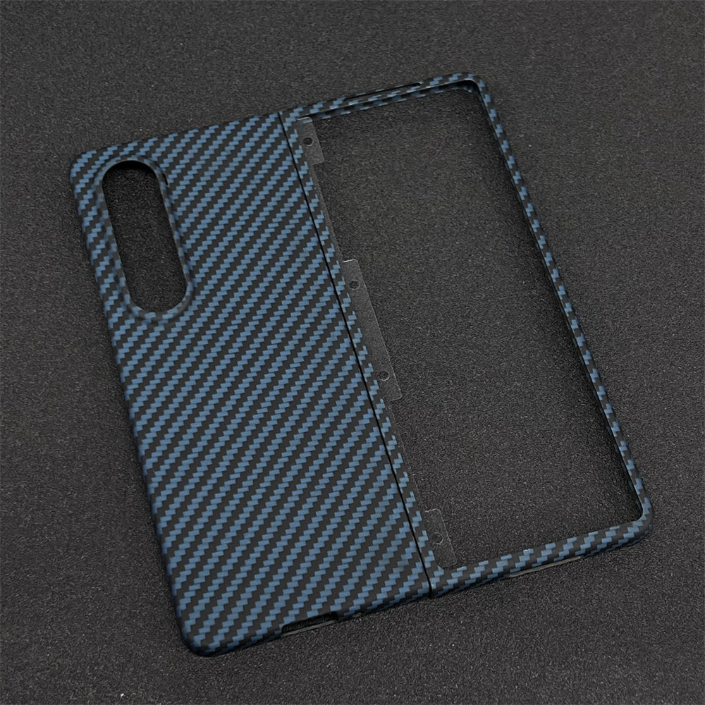 Oatsbasf Luxury Pure Carbon Fiber Case for Samsung Foldable Smartphones