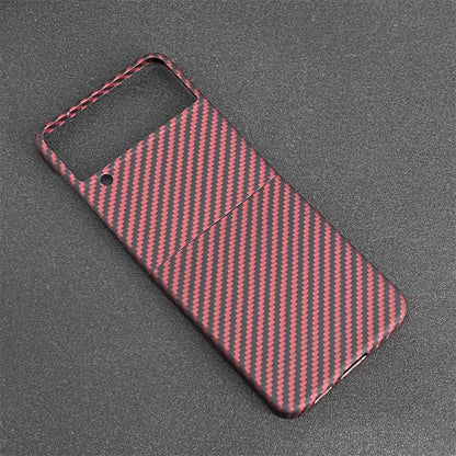 Oatsbasf Luxury Pure Carbon Fiber Case for Samsung Foldable Smartphones