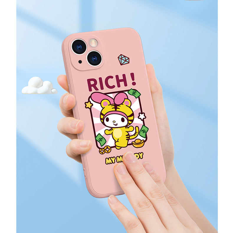 UKA Sanrio Characters Tiger CNY Liquid Silicone Case Cover