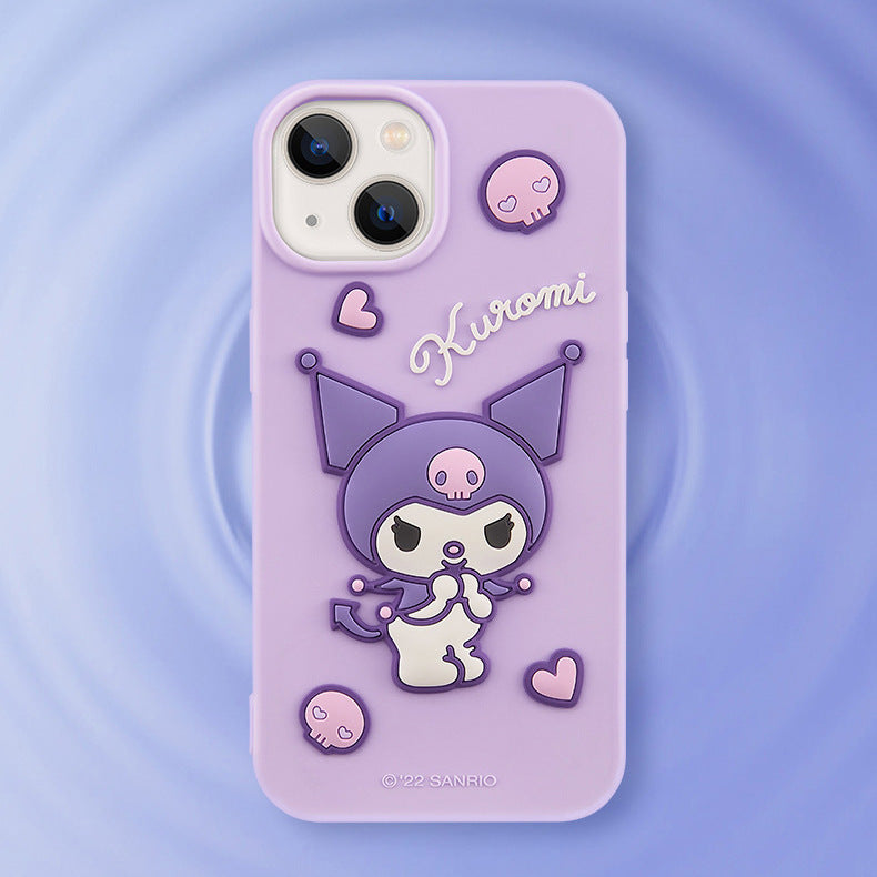 UKA Sanrio Characters Shockproof 3D Silicone Back Case Cover