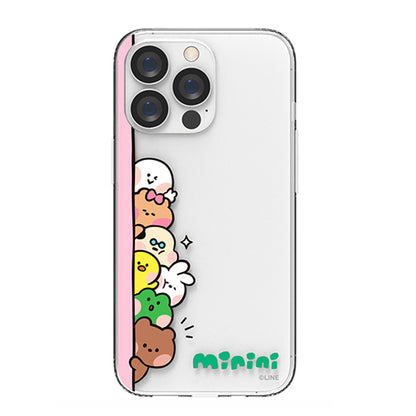 Line Friends minini Clear Case Cover