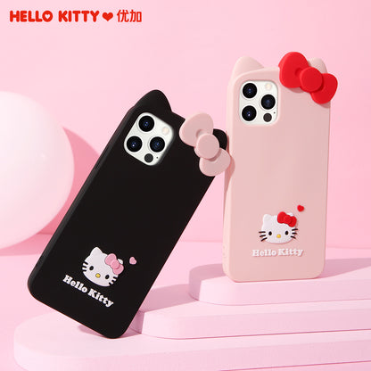 UKA Hello Kitty Shockproof 3D Silicone Back Case Cover