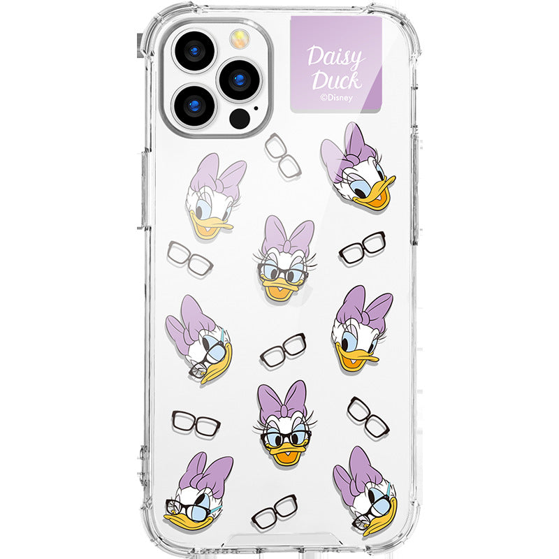 UKA Disney Shockproof Air Cushion TPU+PC Clear Back Case Cover