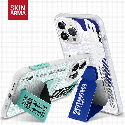 Skinarma Ryoiki Clear Case with Extendable Grip Stand