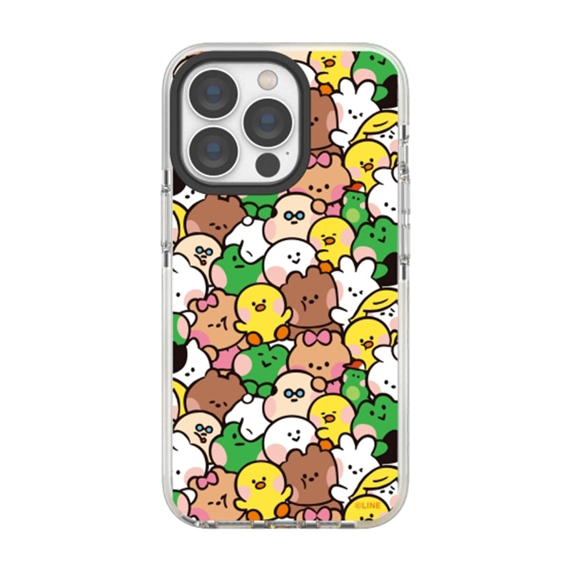 Line Friends minini Clear Line Case Cover