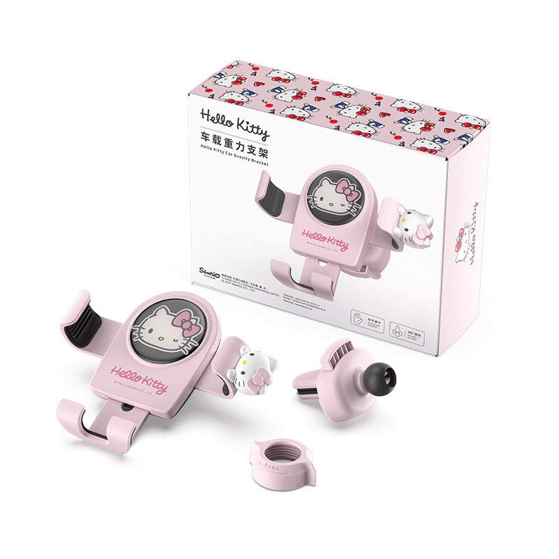 Hello Kitty Figure Car Gravity Bracket Phone Holder