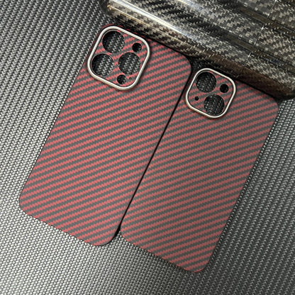 Oatsbasf Luxury Pure Carbon Fiber Case for Apple iPhone 14 Plus / iPhone 14