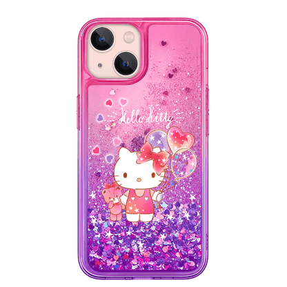 UKA Sanrio Characters Air Cushion Glitter Quicksand Back Case Cover