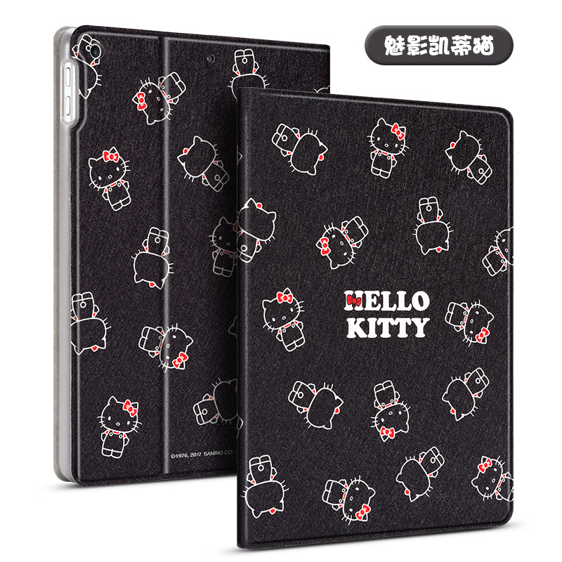 UKA Hello Kitty Auto Sleep Folio Stand Leather Case Cover for Apple iPad (2018) & iPad (2017)