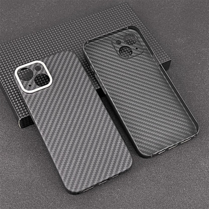 Oatsbasf Luxury Pure Carbon Fiber Case for Apple iPhone 14 Plus / iPhone 14