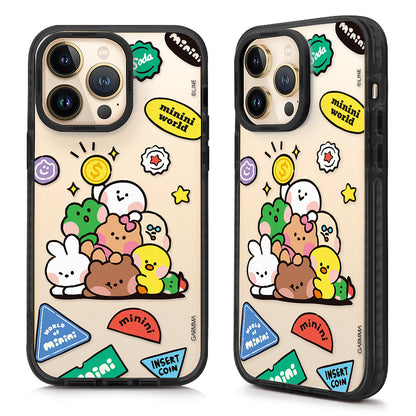 GARMMA Line Friends Minini Military Grade Drop Tested Impact Case Cover