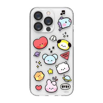 BT21 minini Clear Case Cover