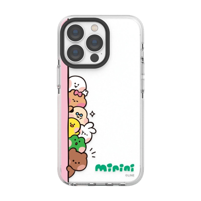 Line Friends minini Clear Line Case Cover