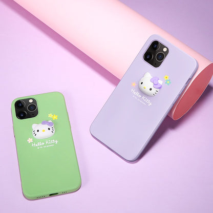 UKA Hello Kitty 3D Avatar Liquid Silicone Case Cover