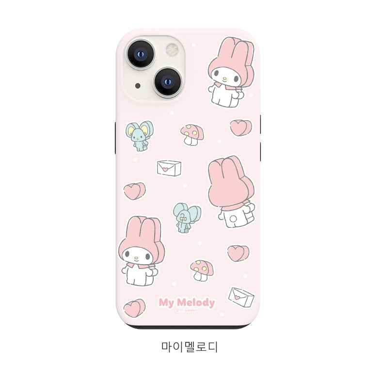 Sanrio Characters Dual Layer TPU+PC Shockproof Guard Up Cover Case