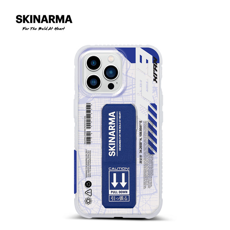 Skinarma Ryoiki Clear Case with Extendable Grip Stand