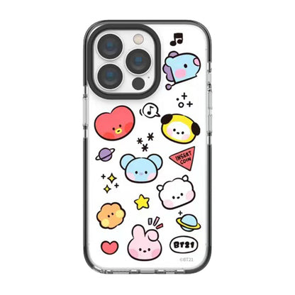 BT21 minini Clear Line Case Cover