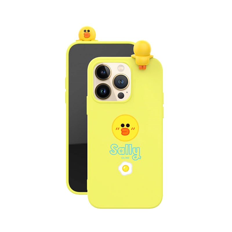 Line Friends Figure Shockproof 3D Silicone Case Cover