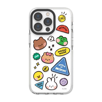 Line Friends minini Clear Line Case Cover