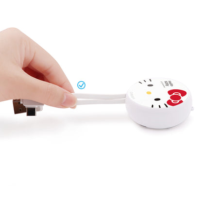 GARMMA Sanrio Characters 3-in-1 Lightning+Type-C+Micro USB Extracted Extension Cable