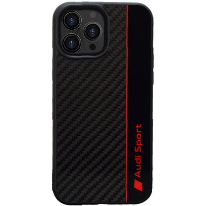 Audi Carbon Fiber Phone Case Cover