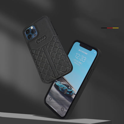 Audi Genuine Leather Phone Case Cover