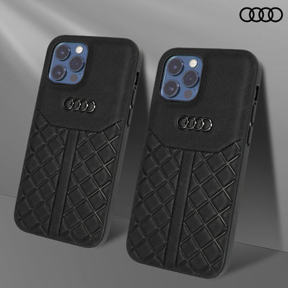 Audi Genuine Leather Phone Case Cover