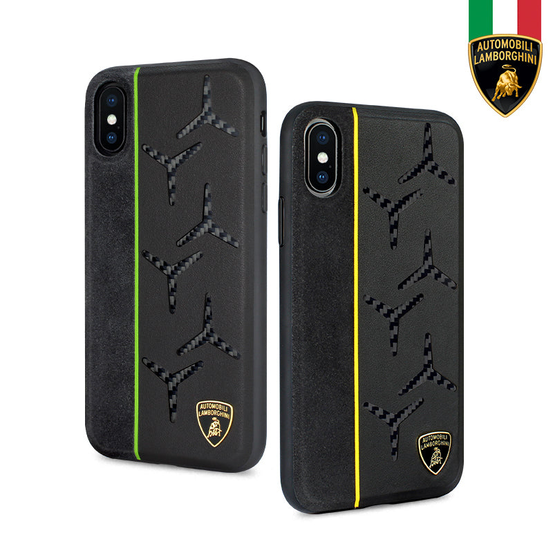 Lamborghini Leather Phone Case - Aventador D12