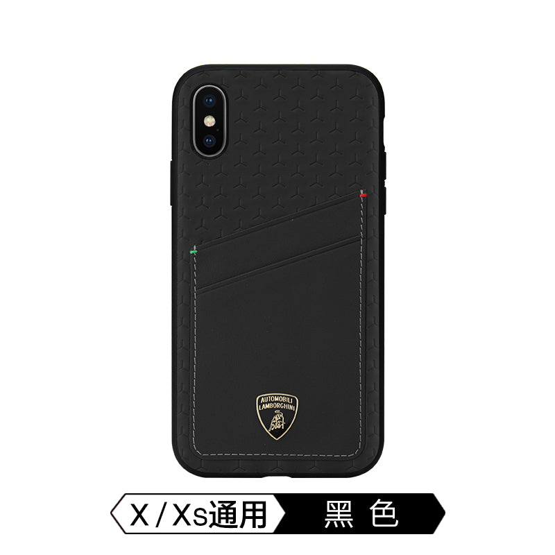 Lamborghini Leather Phone Case - Aventador D10