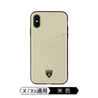 Lamborghini Leather Phone Case - Aventador D10