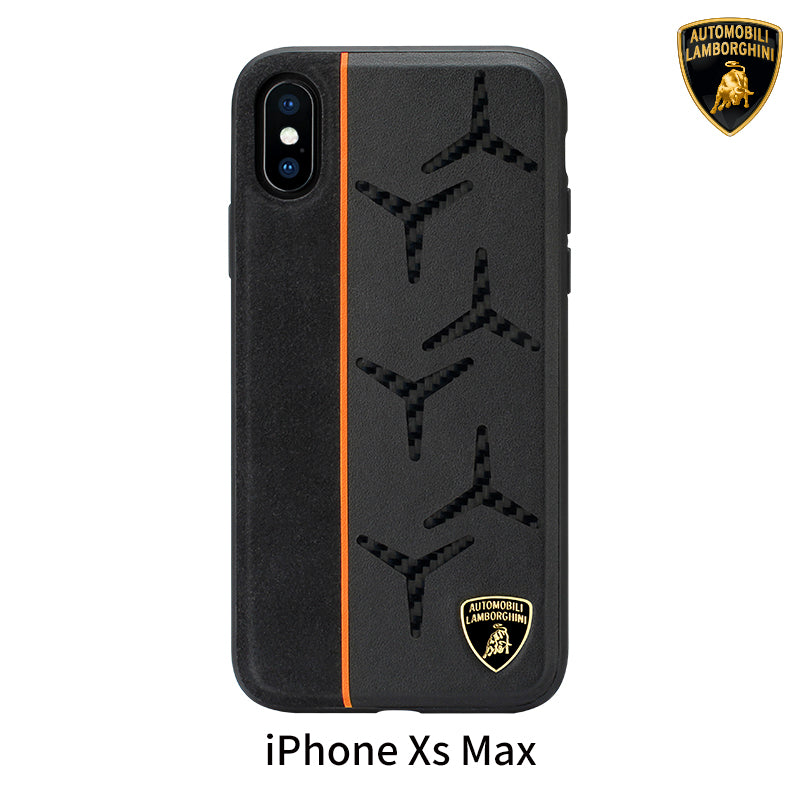 Lamborghini Leather Phone Case - Aventador D12