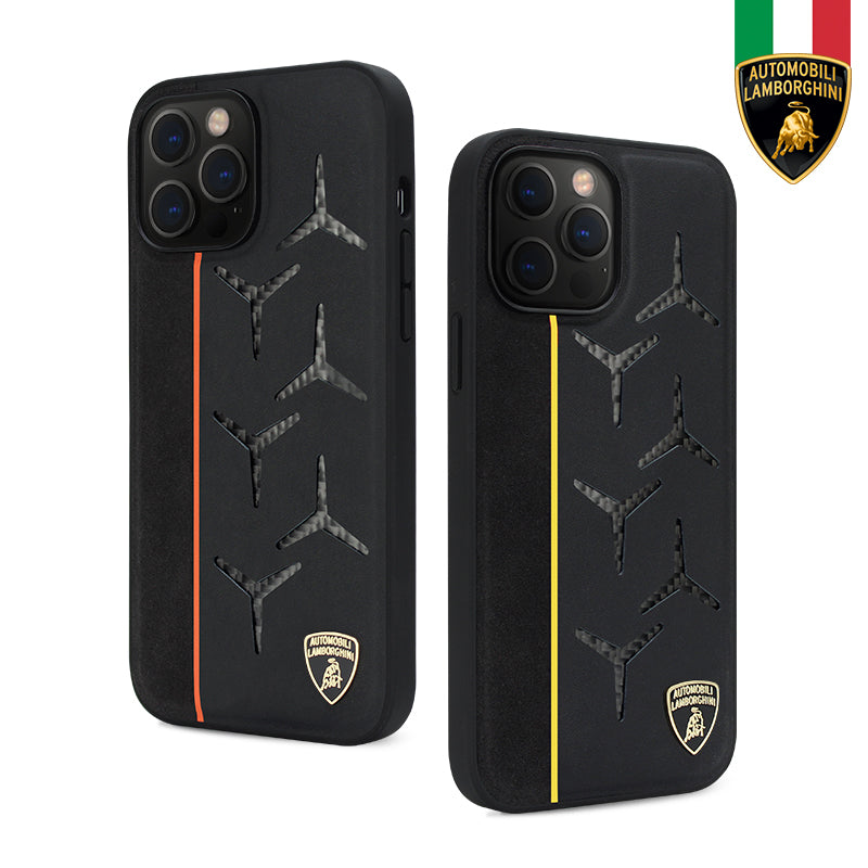 Lamborghini Leather Phone Case - Aventador D12