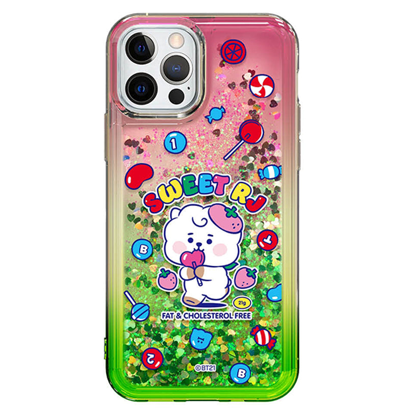 BT21 Jelly Candy Bling Aqua Case Cover