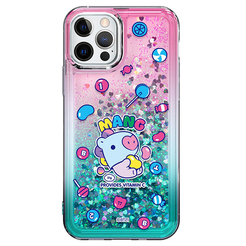 BT21 Jelly Candy Bling Aqua Case Cover