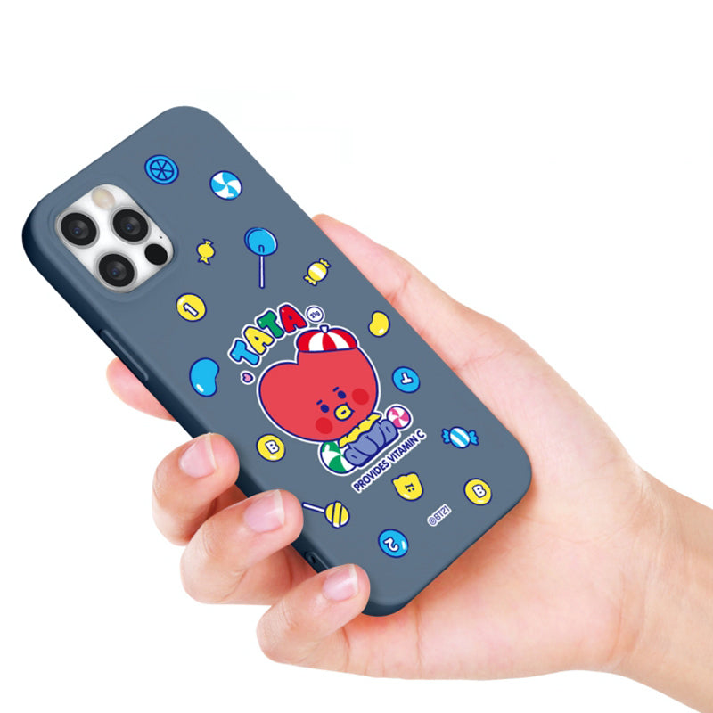 BT21 Liquid Silicone Soft Color Jelly Case Cover