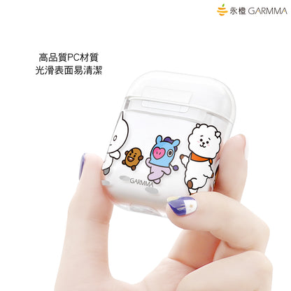 GARMMA BT21 Ultra Thin Hard PC Apple AirPods 2&1 Charging Case Cover