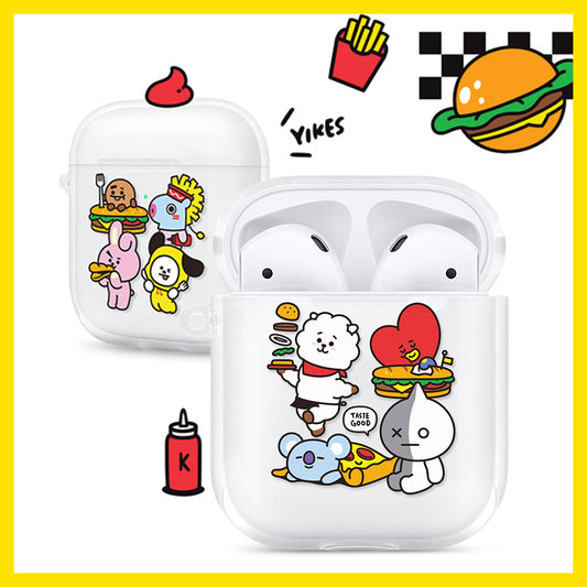 GARMMA BT21 UNIVERSTAR Soft TPU Apple AirPods 2&1 Charging Case Cover