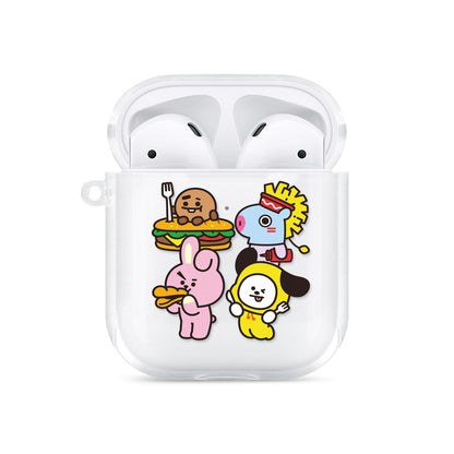 GARMMA BT21 UNIVERSTAR Soft TPU Apple AirPods 2&1 Charging Case Cover