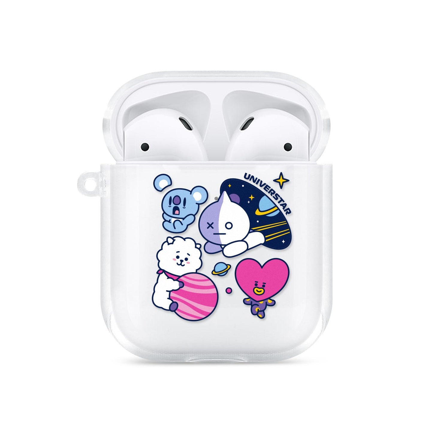 GARMMA BT21 UNIVERSTAR Soft TPU Apple AirPods 2&1 Charging Case Cover