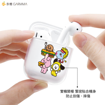 GARMMA BT21 UNIVERSTAR Soft TPU Apple AirPods 2&1 Charging Case Cover