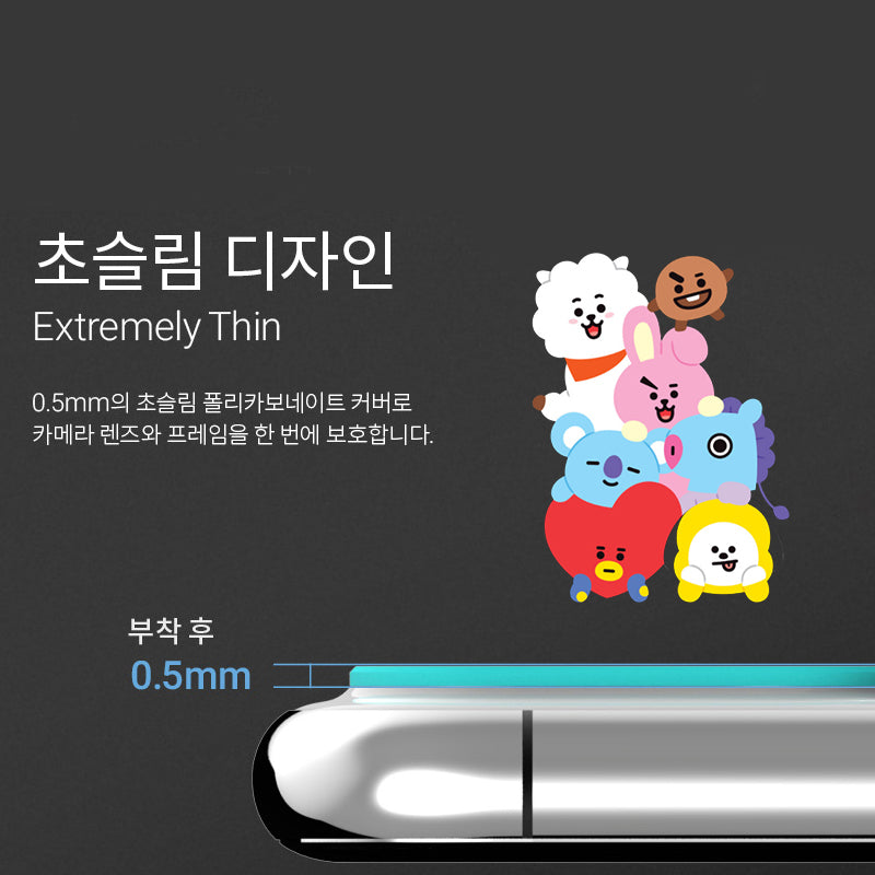 iColors BT21 Character Anti-Scratch Camera Lens Protector