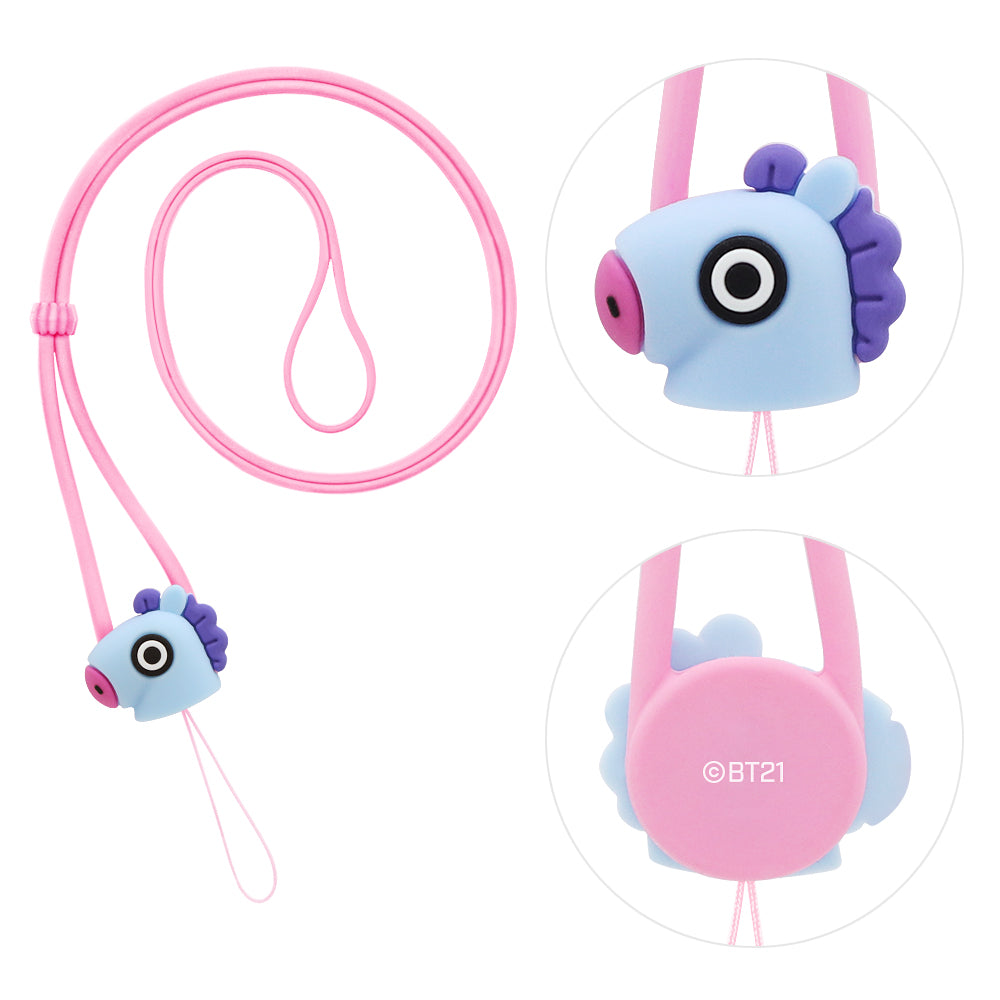 GARMMA BT21 Anti-lost Silicone Strap Universal Lanyard