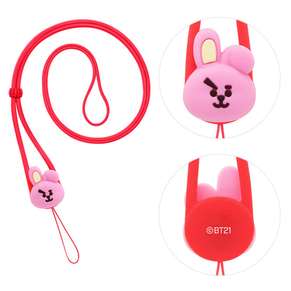 GARMMA BT21 Anti-lost Silicone Strap Universal Lanyard