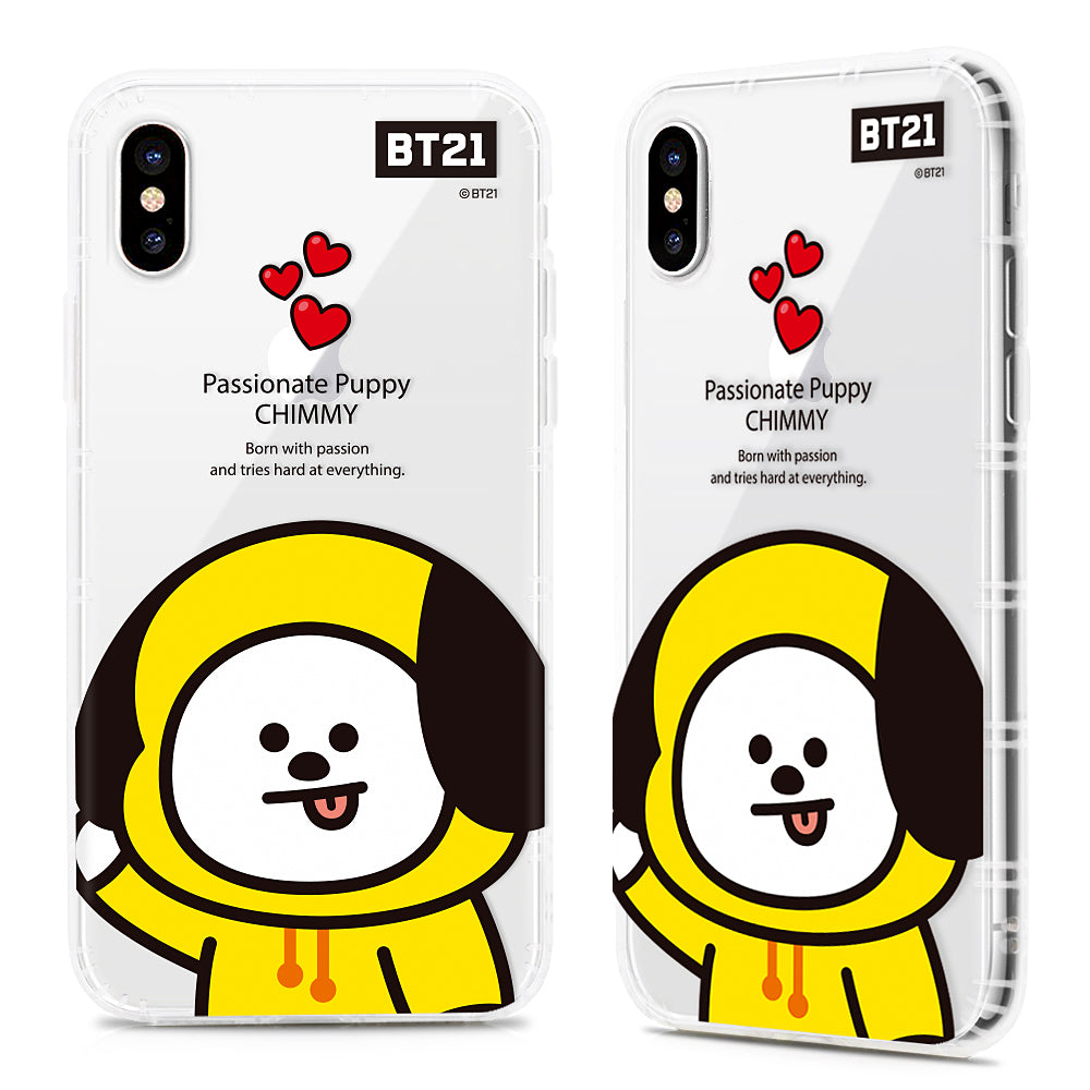 GARMMA LINE FRIENDS X BTS BT21 Air Cushion Soft Back Case Cover