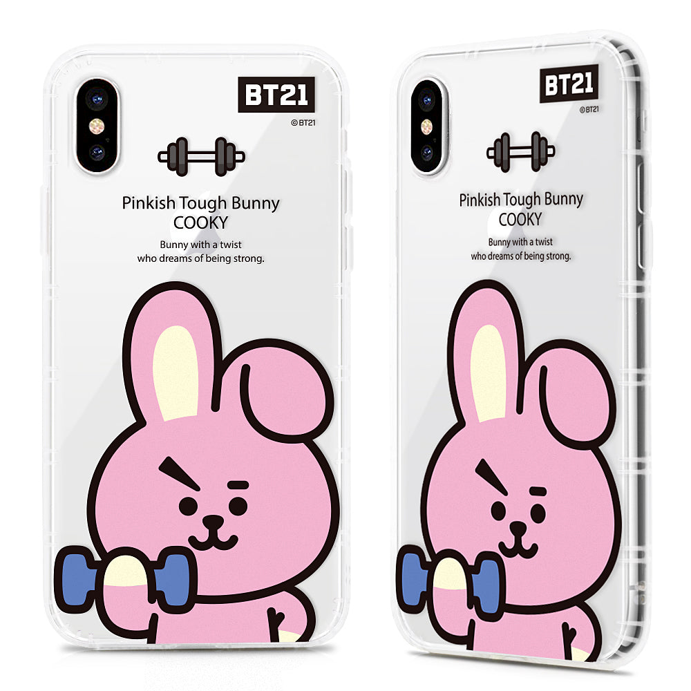 GARMMA LINE FRIENDS X BTS BT21 Air Cushion Soft Back Case Cover