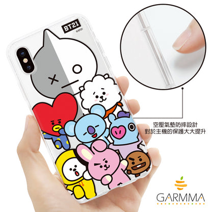 GARMMA LINE FRIENDS X BTS BT21 Air Cushion Soft Back Case Cover