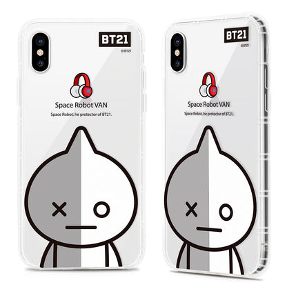 GARMMA LINE FRIENDS X BTS BT21 Air Cushion Soft Back Case Cover