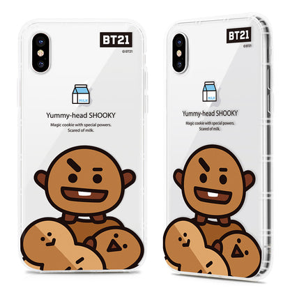 GARMMA LINE FRIENDS X BTS BT21 Air Cushion Soft Back Case Cover